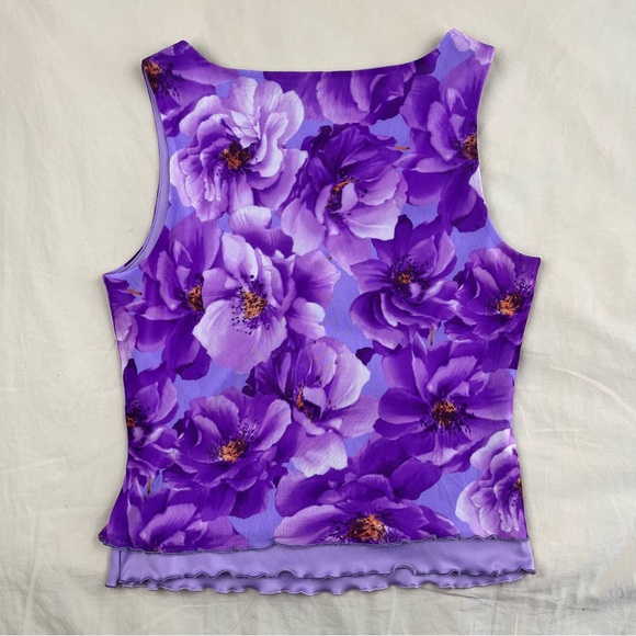 Y2K Digital Print Top - Picture 2 of 3